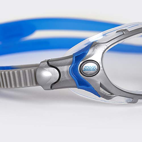 Zoggs Predator Flex Gafas de Natación, Unisex Adulto, Azul/Plateado, Talla Única