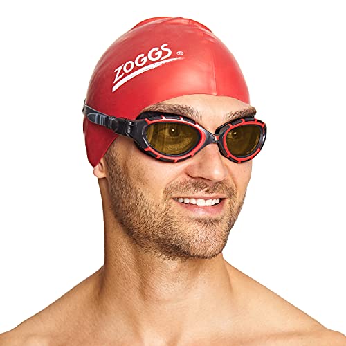 Zoggs Predator Flex Polarized Ultra-Regular Fit Gafas de natación, Adultos Unisex, Multicolor (Multicolor), Talla Única