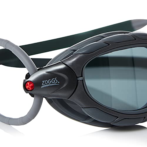 Zoggs Predator Polarized-Regular Fit Gafas de natación, Adultos Unisex, Grey/Smoke/Polarized