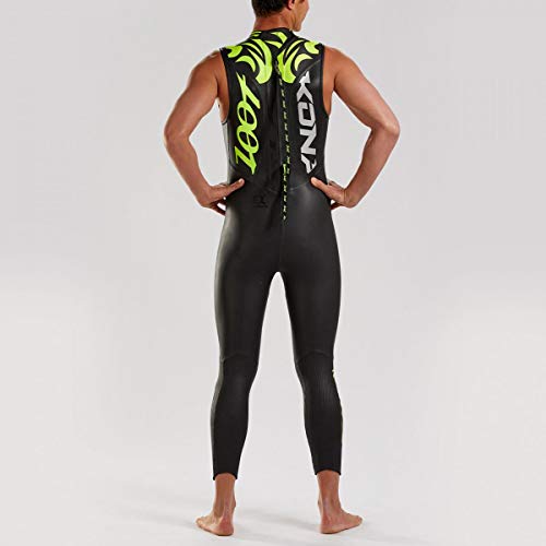 Zoot Traje de Buceo Kona para Hombres sin Mangas con una Bolsa de Neopreno Yamamoto, Ideal para el triatlón y la natación en Aguas Abiertas. Tamaño S