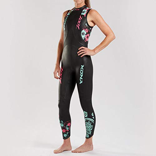 Zoot Traje de Buceo para Damas Kona sin Mangas con una Bolsa de Neopreno Yamamoto, Ideal para el triatlón y la natación en Aguas Abiertas. Tamaño L