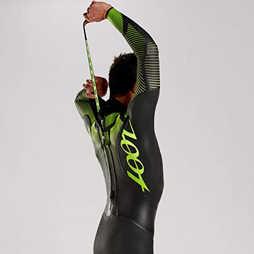 Zoot Traje de Buceo Wikiwiki para Hombres con Bolsa Mangas de 0,3 mm de Espesor, Hechas del Mejor Neopreno de Yamamoto e Ideales para el triatlón y la natación en Aguas Abiertas Tamaño ST