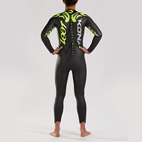 Zoot Traje de Neopreno de Kona para Hombres con Bolsa Hecha de Neopreno Yamamoto, Ideal para el triatlón y la natación en Aguas Abiertas Tamaño MT