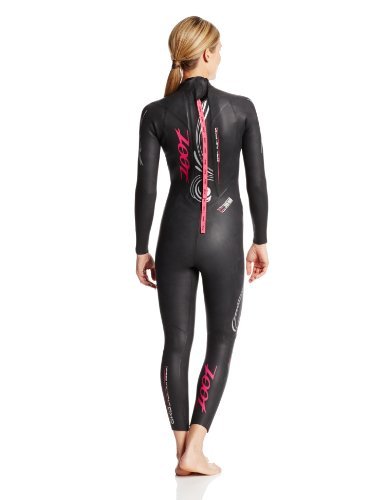 Zoot W Z Force 1.0 Wetzoot Black/Beet - Body de competición para Mujer, Color Rosa, Talla 34