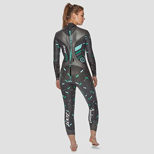 Zoot Wahine 3 Traje de Neopreno para Mujer Traje de Triatlón Traje de Neopreno Negro, Negro, XS