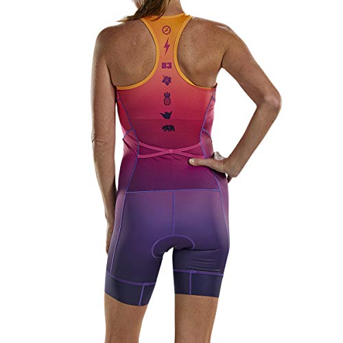 Zoot Women LTD Tri Racesuit Plus Style Sunset W LTD Tri Racesuit Plus - Sunset Tamaño XL