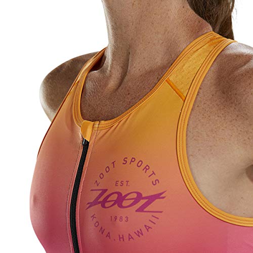 Zoot Women LTD Tri Racesuit Plus Style Sunset W LTD Tri Racesuit Plus - Sunset Tamaño XL