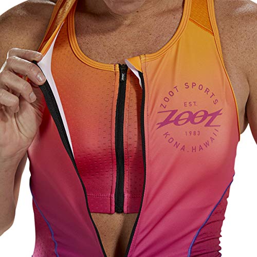 Zoot Women LTD Tri Racesuit Plus Style Sunset W LTD Tri Racesuit Plus - Sunset Tamaño XL