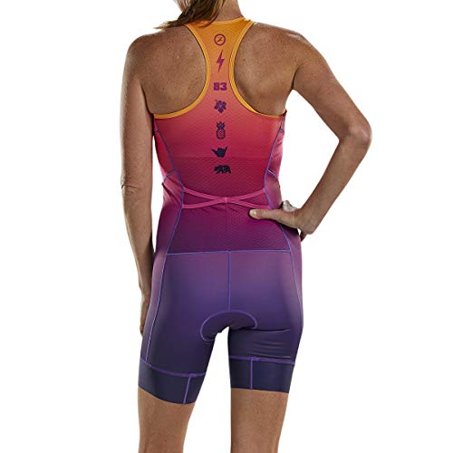 Zoot Women LTD Tri Racesuit Plus Style Sunset W LTD Tri Racesuit Plus - Sunset Tamaño XS