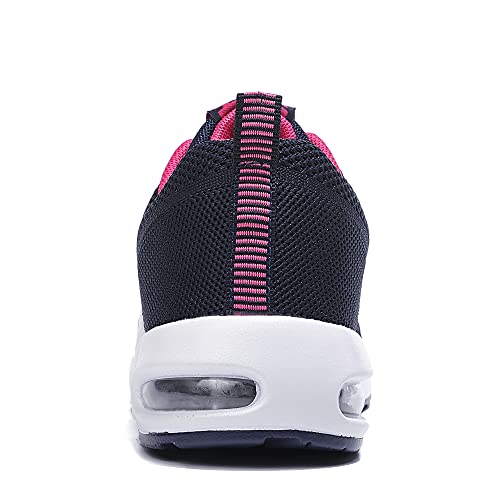 ZPAWDH Zapatillas Deportivas de Mujer Zapatos para Gimnasio Sneakers(Purple/Pink 40EU)