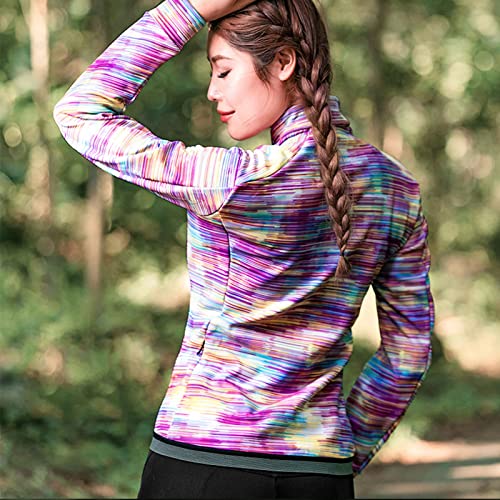 ZQD Ropa Ciclismo Invierno Mujer, Maillot Ciclismo Polar Térmico de Manga Larga para Bicicleta de Carretera y MTB (Color : C, Tamaño : M)