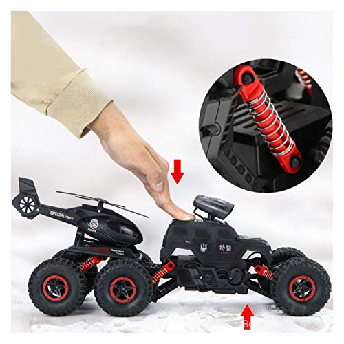 ZRY 1:14 simulación coche de control remoto, seis ruedas escalada todoterreno bigfoot control remoto coche control remoto avión modelo monstruo camión regalo de los niños