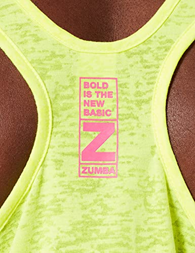 Zumba Burnout Dance Gimnasio Camisetas Tirantes Mujer Fitness Entrenamiento Deportivo Top Tank Tops, State of Yellow, Small Womens