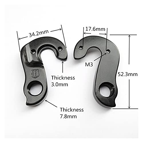 ZZHH 1pc Bicycle Gear Trasero Desperilleur Hanger Fit para Trek # W315464 Trek Domane 6 Series Trek for Emonda Boone Mech Bicicleta de Marco de Carbono desercediente (Color : AGY150P1)