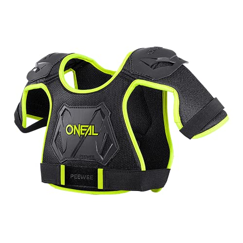 0251-401 - Oneal Peewee Kids Motocross Chest Protector XS/S Neon Yellow