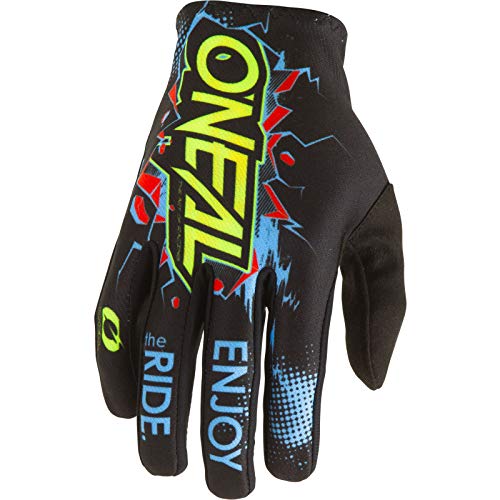 0388-V51 - Oneal Matrix 2019 Villain Youth Motocross Gloves L Black