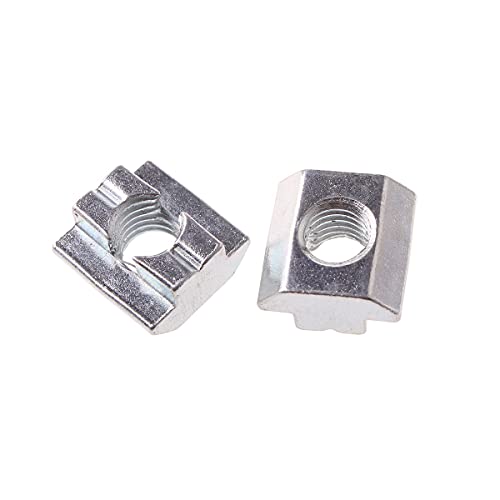 10 Uds M3 M4 M5 M6 M8 M10 T tuercas cuadradas de bloque T-Track Tuerca de martillo deslizante T-moer para sujetador de perfil de aluminio 2020 3030 4040 4545-China, 45S-M8