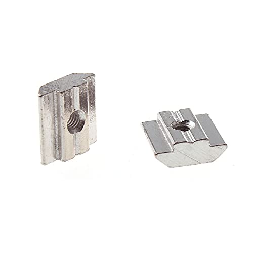 10 Uds M3 M4 M5 M6 M8 M10 Tuercas cuadradas de bloque deslizante Tuerca de martillo T-moer para sujetador de perfil de aluminio 2020 3030 4040 4545-China, 40S-M4