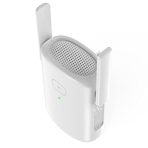 1200 Mbps Repetidor WiFi inalámbrico Utilizado para Ampliar la Cobertura de la Red, admite WiFi Extensor de Red de 2,4 GHz y 5 GHz, WPS / Ap / Blanco