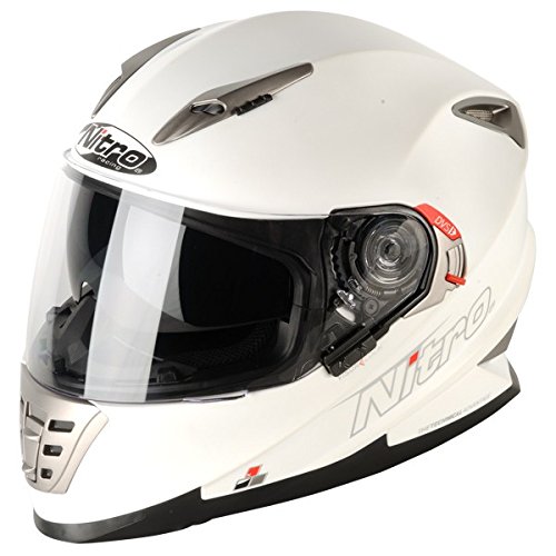 187158 - Nitro NRS-01 Uno DVS Motorcycle Helmet M Satin White (14)