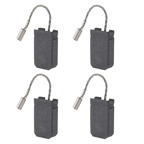 2 pares de cepillos de carbono 1607014176 con auto corte compatible con Bosch GWS 14-150 CI GWS 10-125 17x10x5mm