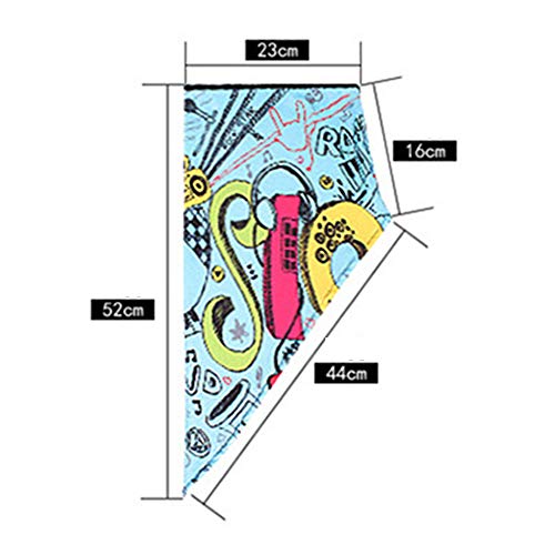 2 Piezas Multifunción Bufanda, Senderismo Bandana Multifunción Bufanda Pañuelos Cabeza Bici Proteccion Solar, Alta Elasticidad Ciclismo Pescar Secado Rápido Multifunción Bufanda Triangular,Style 4