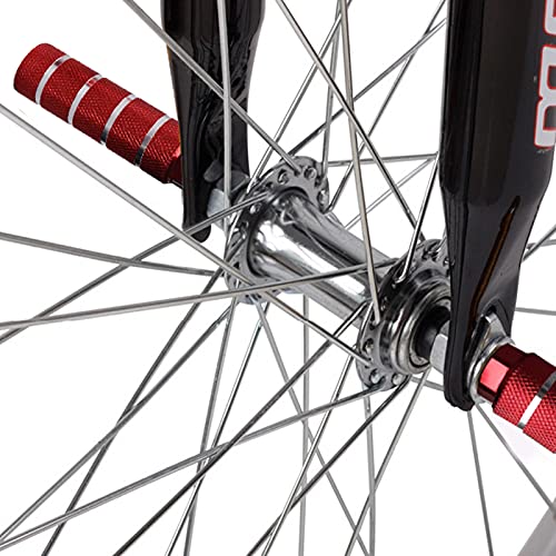 2 Unids Clavijas de Bicicleta Pedal Reposapiés Bicicleta Antideslizantes Aleación de Aluminio Pedales Traseros para BMX Pedal de Bicicleta Apto para Ejes Delanteros o Traseros