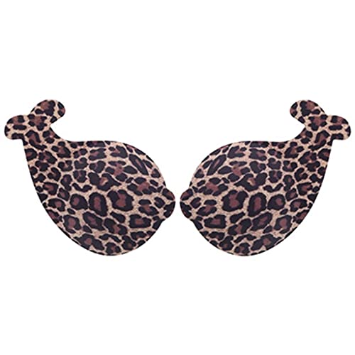 3 Pairs Sticky Bra Invisible Anti-Penetration Point Adhesive Nipple Covers Women (Color : Style2, Size : S)