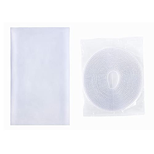 4 Piezas Mosquiteras Blancas, Malla Mosquitera, Protección Contra Insectos de Ventana, para Prevenir Picaduras de Insectos y Mosquitos(Blanco)