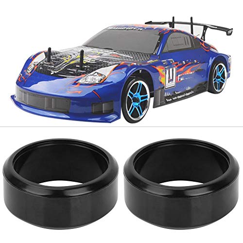 4 UNIDS 26 MM Neumáticos Duros, Rueda de Goma RC Drift Aptos para 3RACING 1:10 RC Drifting Car(01)