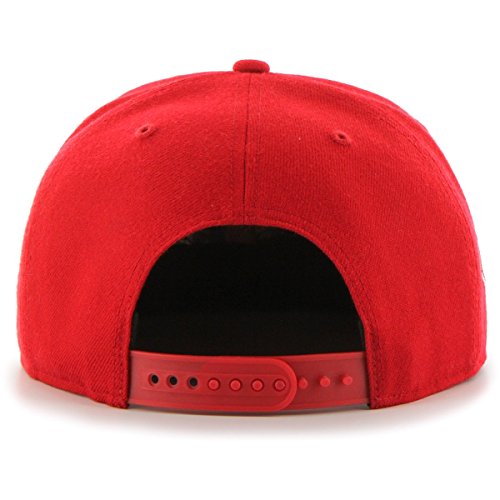 '47 MLB Washington Nationals Sure Shot Captain Gorra de béisbol, Rojo, única para Hombre