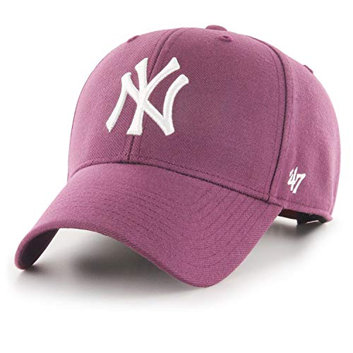 '47 New York Yankees MLB Most Value P. - Gorra, Color Caqui, Ciruela, Talla única