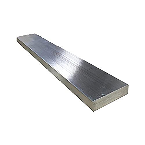 5 piezas de placa de uso general de acero plano de aluminio 6061, 5 mm x 15 mm x 500 mm, resistente a la corrosión