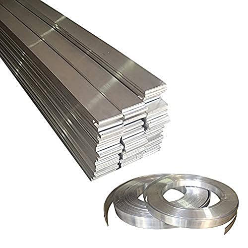 5 piezas de placa de uso general de acero plano de aluminio 6061, 5 mm x 15 mm x 500 mm, resistente a la corrosión