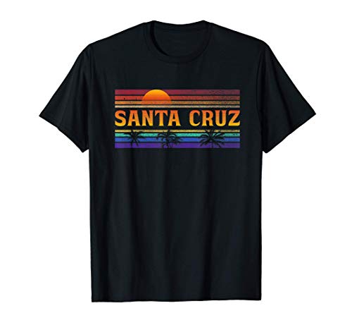 70er 80er en la ciudad de California Santa Cruz Camiseta