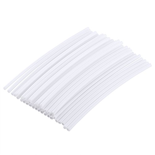 72Pcs Spoke Skins - Cubiertas Fundas de Radio de Rueda para Motocross Bicicletas de Suciedad - 10 colores (Color: Blanco)