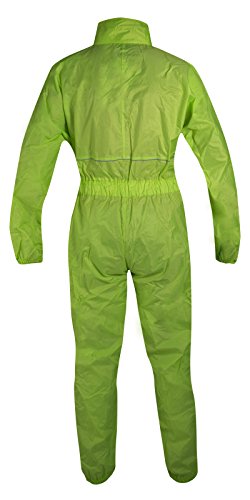 A-pro Mono impermeable para moto, fluorescente, 1 unidad, talla 3XL