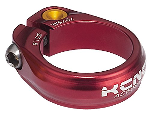 Abrazadera Tija Sillín KCNC SC-9 Rojo - Medidas: 31.8mm