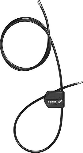 Abus 215 Cable Acero antirrobo Moto, Unisex, Black, 185 cm