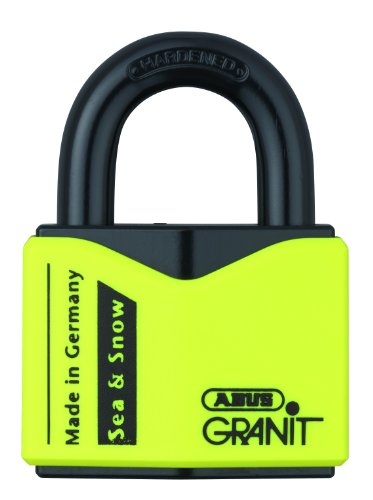 Abus 37/55 Sea & Snow - Candado, color amarillo