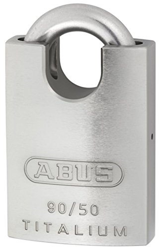 Abus 90RK/50 B - Candado Titalium Arco Protegido e Inoxidable 50mm Blister