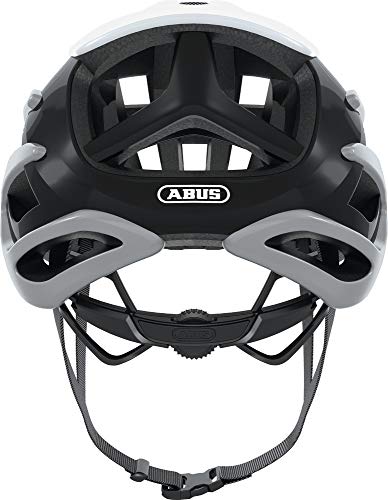 ABUS Silver White L Casco, Adultos Unisex, Blanco (Blanco)