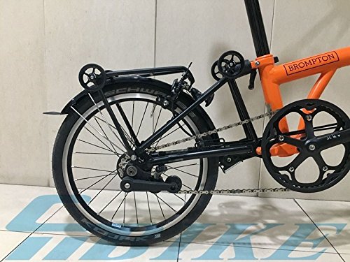 ACE+ Brompton Racks à l'arrière Mini Bagages étagère Black Edition légère