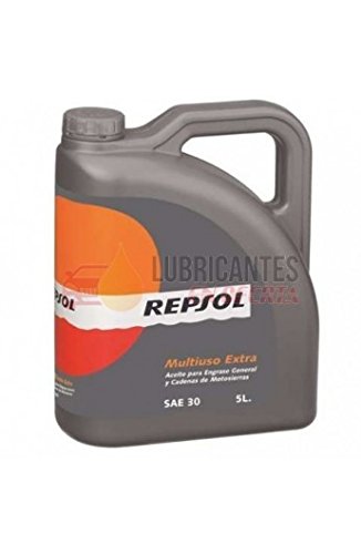 ACEITE REPSOL SA30 5LTS EL MEJOR PARA ENGRASE MOTOSIERRA