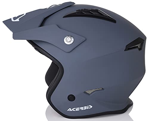 Acerbis casco Jet aire Gris, m (57/58)