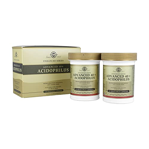 Acidophilus Avanzado 40+ 120 cápsulas vegetales de Solgar