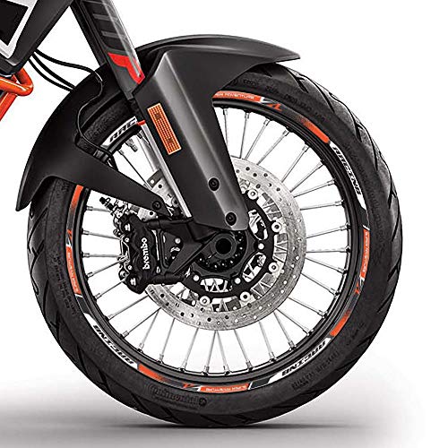 Adhesivos 3D para Ruedas Compatible con KTM 1290 Super Aventura-R 2018