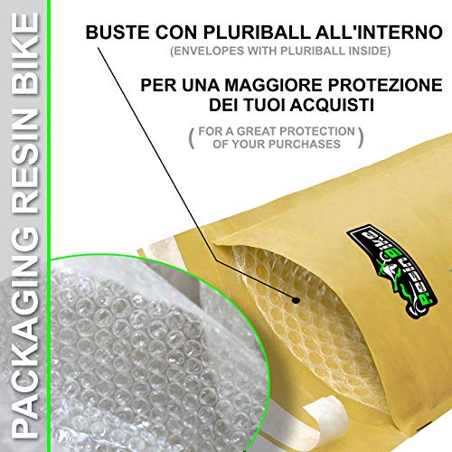 Adhesivos 3D Protecciones Lateral Compatible con Yamaha Tenerè 700 2019 - Adhesivo Moto 3D Ultra Resistente para Moto - Protección Coloración:Rojo - Amarillo - Azul - Azul