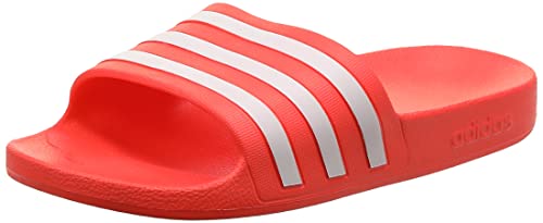 adidas Adilette Aqua, Slide Sandal Mujer, Solar Red/Cloud White/Solar Red, 38 EU