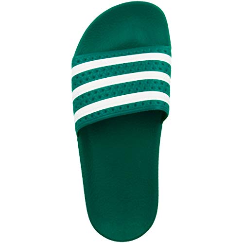 adidas Adilette, Chancletas Hombre, Verde (Glory Green/FTWR White/Glory Green), 44 1/2 EU